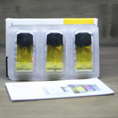 Комплект заправних атомайзерів JWell - BO Caps x3 Brun Francais 8mg - фото 1