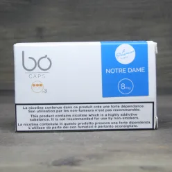 Комплект заправних атомайзерів JWell - BO Caps x3 Gourmand Notre Dame 8mg