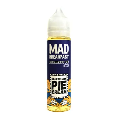 Рідина для електронних сигарет Mad Breakfast - Blueberry Pie 3mg 60ml - фото 1