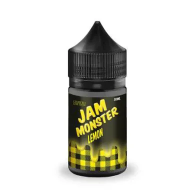 Рідина для електронних сигарет на основі сольового нікотину JJam Monster - Salt Lemon Limited Edition 24 mg 30 ml - фото 1
