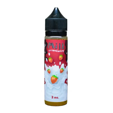Рідина для електронної сигарети JcL - Milk Strawberry 60ml 2mg - фото 1