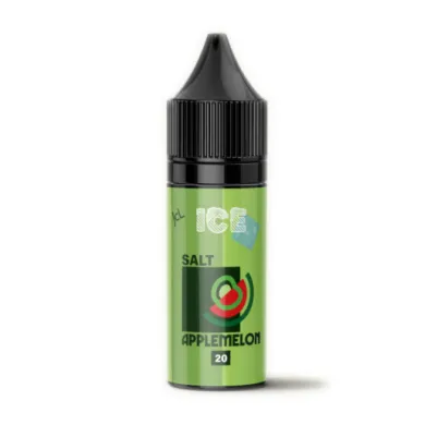 Рідина для електронної сигарети на основі сольового нікотину JcL - Salt AppleMelon Ice 30 ml 20 mg - фото 1