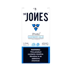 Випарник одноразовий Jones - Pods Cartridge Raspberry Blue 45 мг 1.2 мл (5 шт)