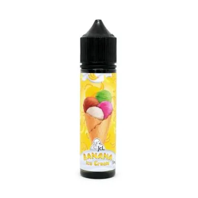 Рідина для електронної сигарети JcL - Banana Ice Cream 60ml 2mg - фото 1