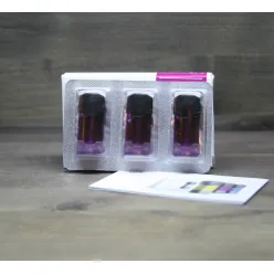 Комплект заправних атомайзерів JWell - BO Caps x3 Fruit Purple Light 16mg