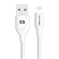 Кабель BRUM - Classic U001i USB - Apple Lightning 2.1 А 1м (Білий)