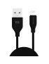 Кабель BRUM - Classic U001i USB - Apple Lightning 2.1 А 1м (Чорний)