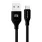 USB - MicroUSB 2.1А 1м Чорний