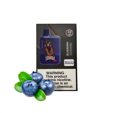 Одноразовая Pod система Katana - 3000 = Blueberry = 650mah 50mg - фото 1