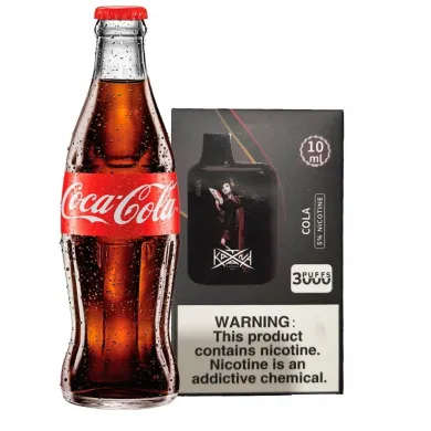 Одноразовая Pod система Katana - 3000 = Cola = 650mah 50mg - фото 1