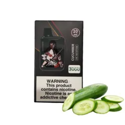 Одноразова Pod система Katana - 3000 = Cucumber = 650mah 50mg