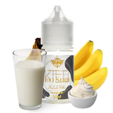 Рідина для електронних сигарет Kilo Moo Series - Banana Milk 3 mg 30 ml - фото 1