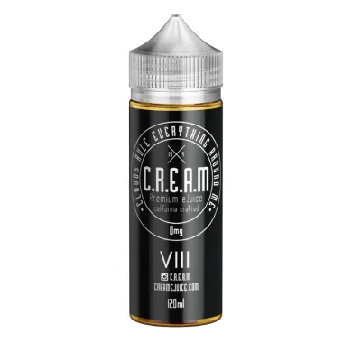Рідина для електронних сигарет CREAM - VIII Strawberry Pound Cake 120ml 3mg - фото 1