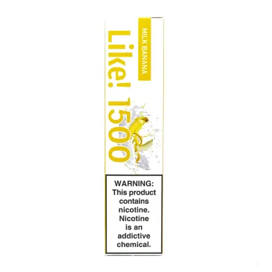 Одноразовая Pod система Joyetech - Like! 1500 50 мг 1100 мАч (Banana with Milk) - фото 1