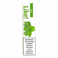 Одноразова Pod система Joyetech - Like! 1500 = Mint = 1100mah 50mg