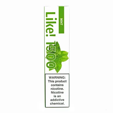 Одноразовая Pod система Joyetech - Like! 1500 50 мг 1100 мАч (Mint) - фото 1