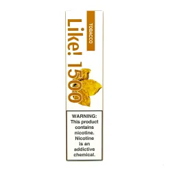 Одноразовая Pod система Joyetech - Like! 1500 = Tobacco = 1100mah 50mg