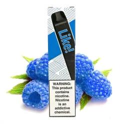 Одноразова Pod система Joyetech - Like! 1800 50 мг 900 мАч (Blue Razz)