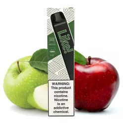 Одноразова Pod система Joyetech - Like! 1800 50 мг 900 мАч (Double Apple)