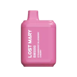 Одноразова Pod система Lost Mary BM5000 50 мг (Strawberry Blueberry Cherry)