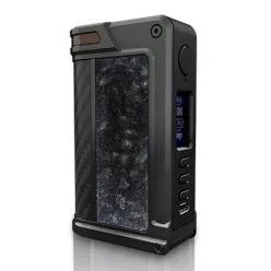 Бокс мод Lost vape - Paranormal DNA 250C TC Gun Metal (Black Grey Kevlar+Chopped Carbon Fiber)