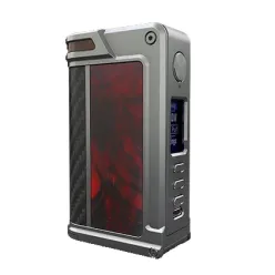 Бокс мод Lost vape - Paranormal DNA 250C TC Silver (Black Grey Kevlar+Scarlet Passion)
