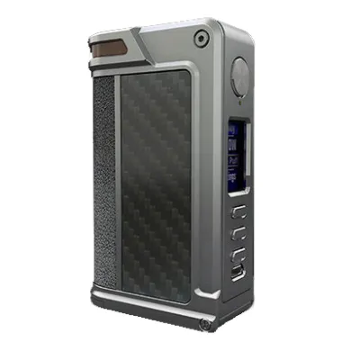 Бокс мод Lost vape - Paranormal DNA 250C TC Silver (Pear Fish+Carbon Fiber) - фото 1