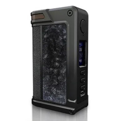 Бокс мод Lost vape - Paranormal DNA 250C TC Gun Metal (Black Grey Kevlar+Carbon Fiber) - фото 1