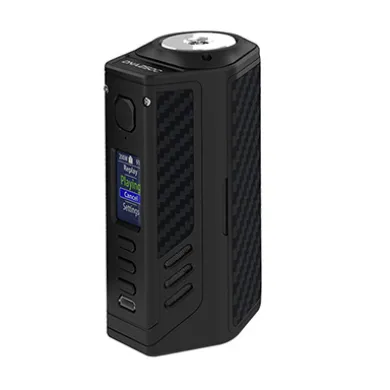 Бокс мод Lost vape - Triade DNA 250C TC (Black+Black Grey Kevlar) - фото 1