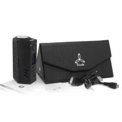 Бокс мод Lost vape - Triade DNA 250C TC (Black+Black Grey Kevlar)
