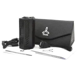 Бокс мод Lost vape - Triade DNA 250C TC (Black+Red Black Kevlar)