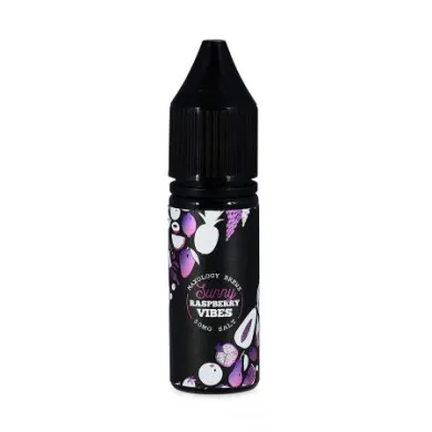 Рідина для електронних сигарет на основі сольового нікотину Maxology Brews - Sunny Raspberry Vibes Salt 15ml 30mg - фото 1