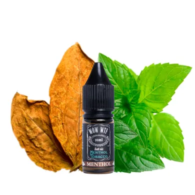 Рідина для електронних сигарет на основі сольового нікотину WTF? Salt - WOW Menthol 10 ml 35 mg - фото 1