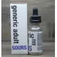Рідина для електронних сигарет NDVP - Generic Adult Sours Berry 3 mg 30 ml - фото 4