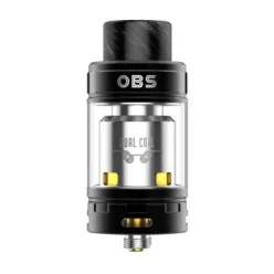 Бак для вейпу OBS - Crius 2 RTA Dual Coil Version Ø25 (Чорний)