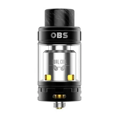 Бак для вейпу OBS - Crius 2 RTA Dual Coil Version Ø25 (Чорний) - фото 1