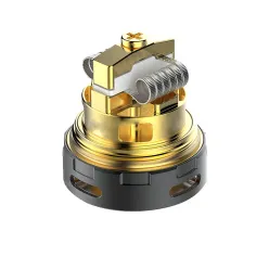 Бак для вейпу OBS - Crius 2 RTA Dual Coil Version Ø25 (Сріблястий)