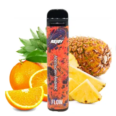 Одноразовая Pod система Rejoy Flow 1600 Disposable Pod Device 850 мАч 50 мг (Апельсин ананас) - фото 1
