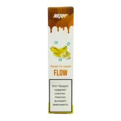 Одноразова Pod система Rejoy Flow 1600 Disposable Pod Device 850 мАч 50 мг (Банан)