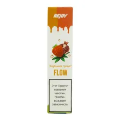 Одноразовая Pod система Rejoy Flow 1600 Disposable Pod Device 850 мАч 50 мг (Клубника гранат)