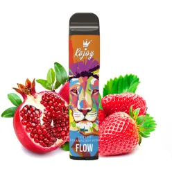 Одноразовая Pod система Rejoy Flow 1600 Disposable Pod Device 850 мАч 50 мг (Клубника гранат)