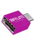 Перехідник BRUM - P001 Type-C - OTG (Рожевый)