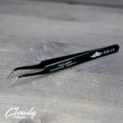 Металевий пінцет для укладання вати із звуженими кінцями