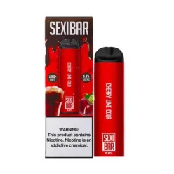 Одноразовая Pod система JuiceMan Sexibar Disposable Pod Device 50 мг (Cherry Lime Cola)