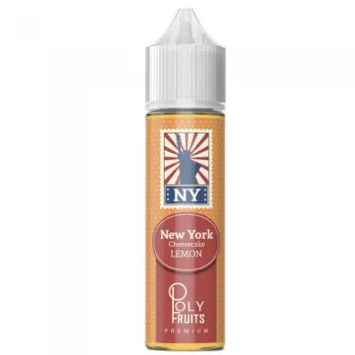 Жидкость для электронных сигарет Poly Fruits - New York Cheesecake Lemon 1,5mg 60ml - фото 1