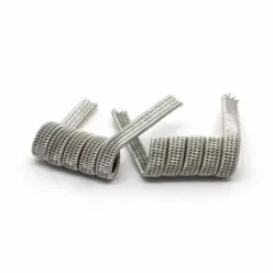 Переднамотана спіраль { Quatro Staggered Fused Clapton Coil } (2шт)