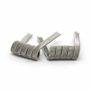 Переднамотана спіраль { Quatro Staggered Fused Clapton Coil } (2шт) - фото 1