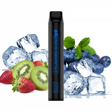 Одноразова Pod система Quizz - NICPEN 1800 2 in 1 50mg 900mAh (Blueberry Ice - Strawberry Kiwi Ice) - фото 1