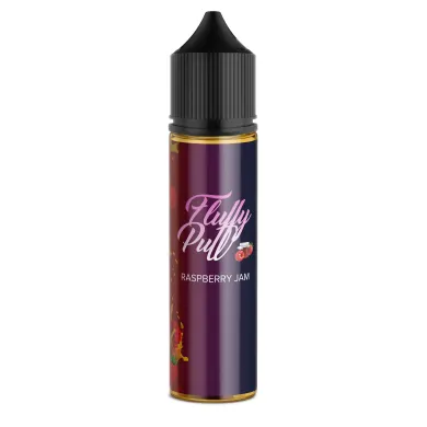 Рідина для електронних сигарет Fluffy Puff - Raspberry Jam 60ml 0mg - фото 1