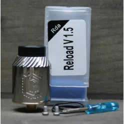 Дріпка для електронної сигарети Reload Vapor - Reload v1.5 RDA (Срібний)